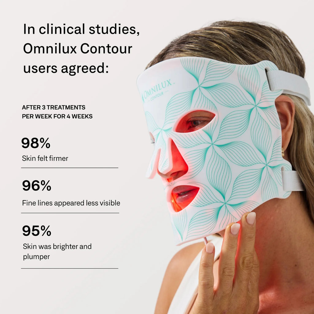 Omnilux Contour Face Antiaging Red and Near Infrared LED Mask
